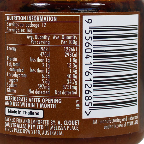 AYAM THAI MASSAMAN CURRY PASTE 195G