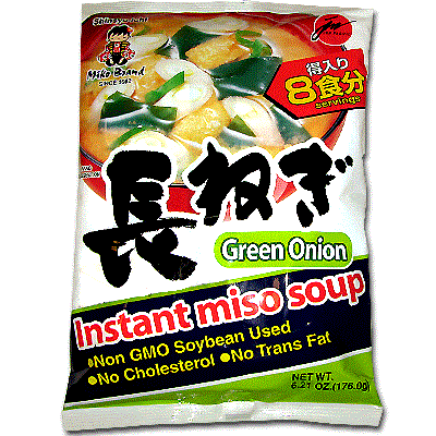 Miko Brand Green Onion Instant Miso Soup 8P