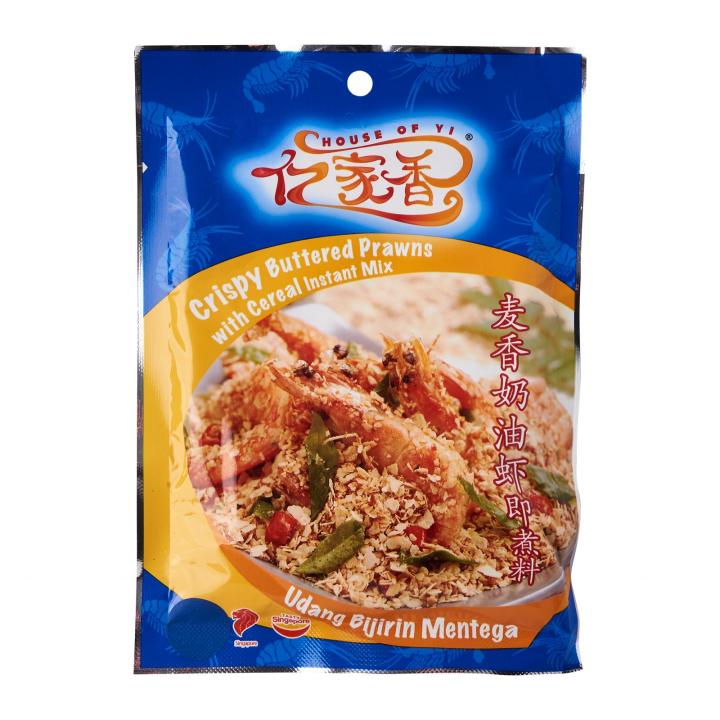 House of Yi Crispy Buttered Prawns With Cereal Instant Mix 80g
