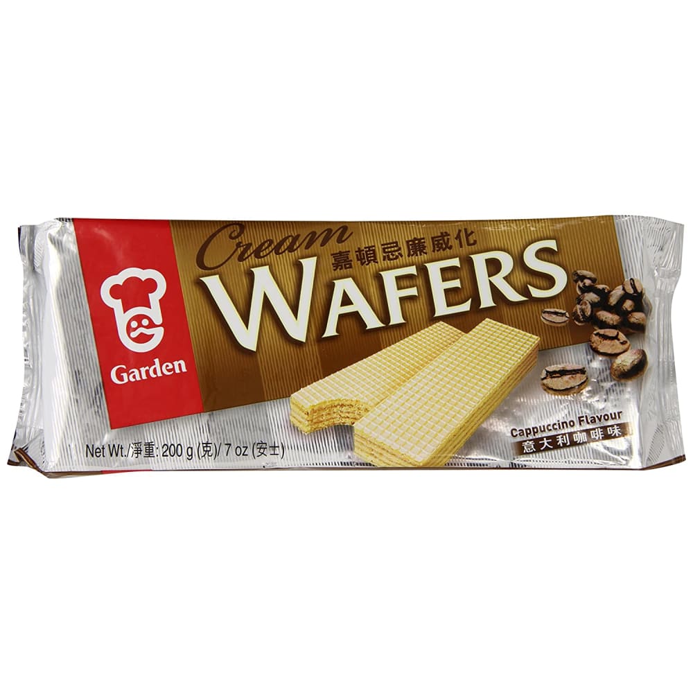 Garden Cream Wafers Cappuccino Flavoured 200g