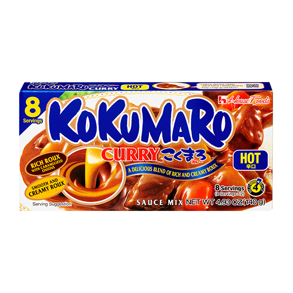 House Kokumaro Curry Karakuchi (Hot Curry) 140g