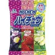 Morinaga Hi-Chew Grape & Strawberry & Green Apple Soft Candy 68g