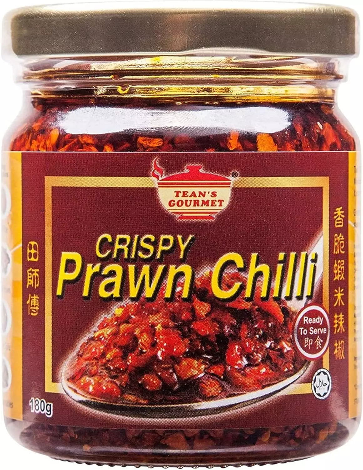 Tean's Gourmet Crispy Prawn Chilli 180g