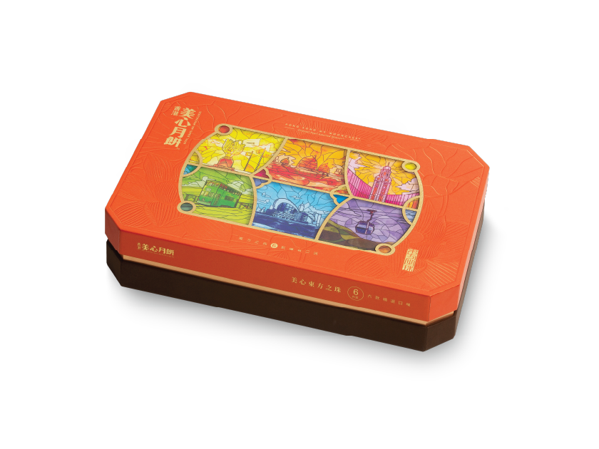 Meixin Hong Kong MX Oriental Pearl Assorted Mooncake (6 Pieces)