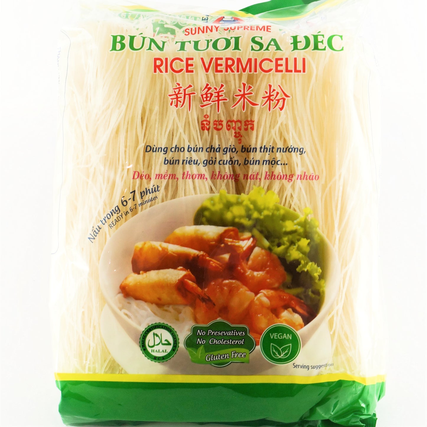 SUNNY SUPREME BUN TUOI - RICE VERMICELLI NOODLES 900G