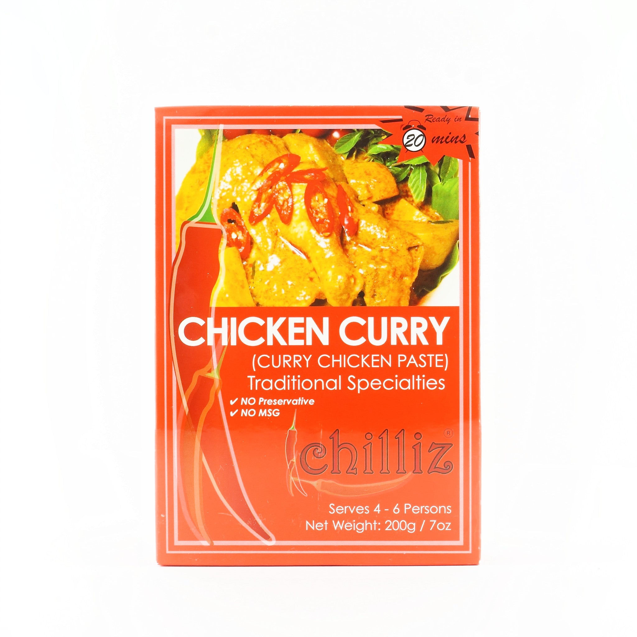 Chilliz Chicken Curry Paste 200G
