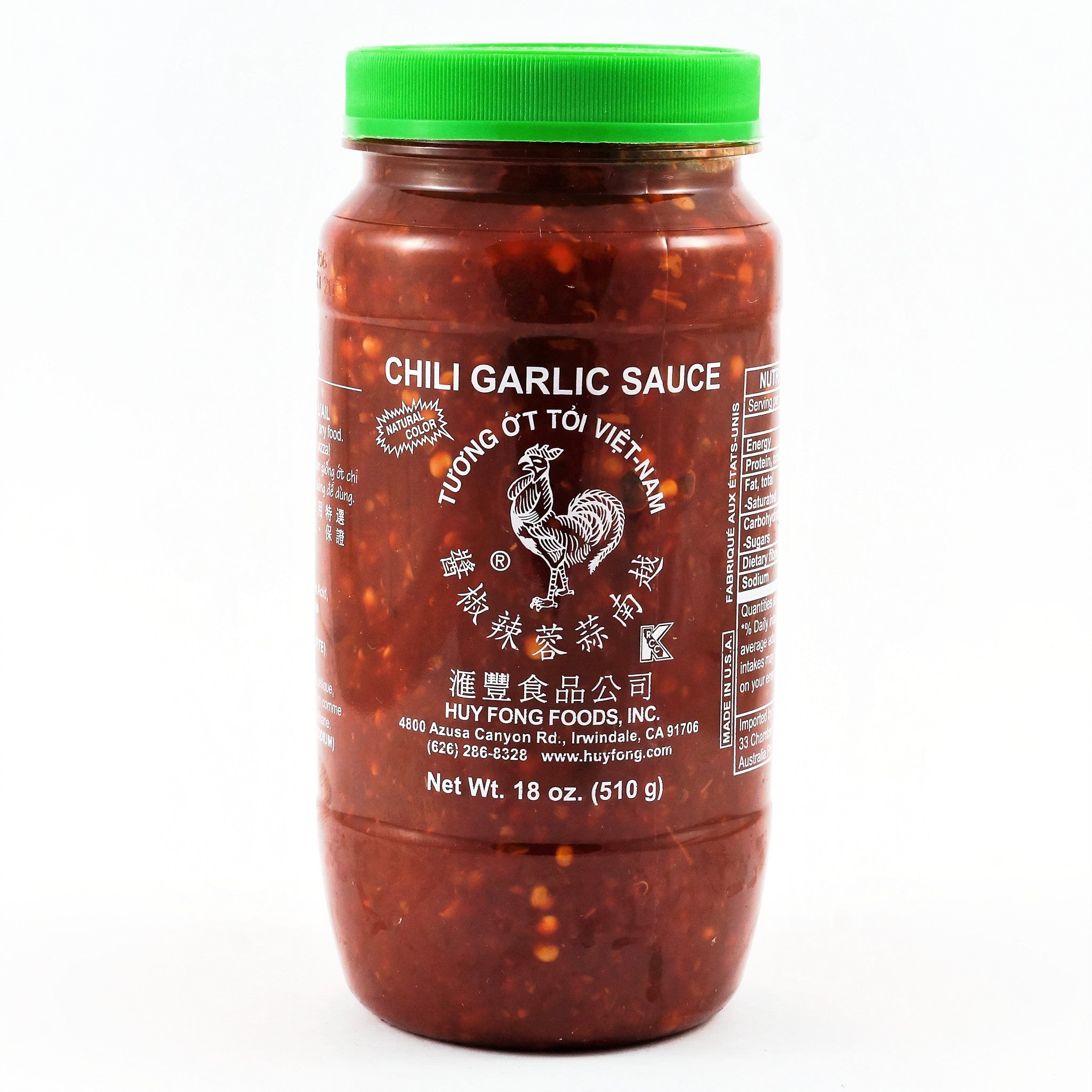 HUY FONG CHILLI GARLIC SAUCE 510G