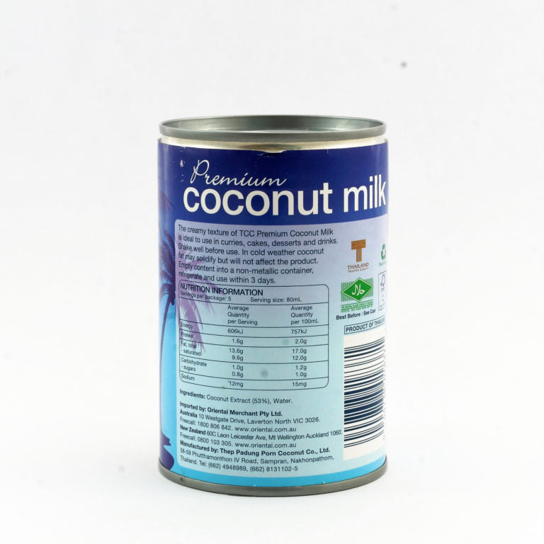 TCC COCONUT MILK 400ML