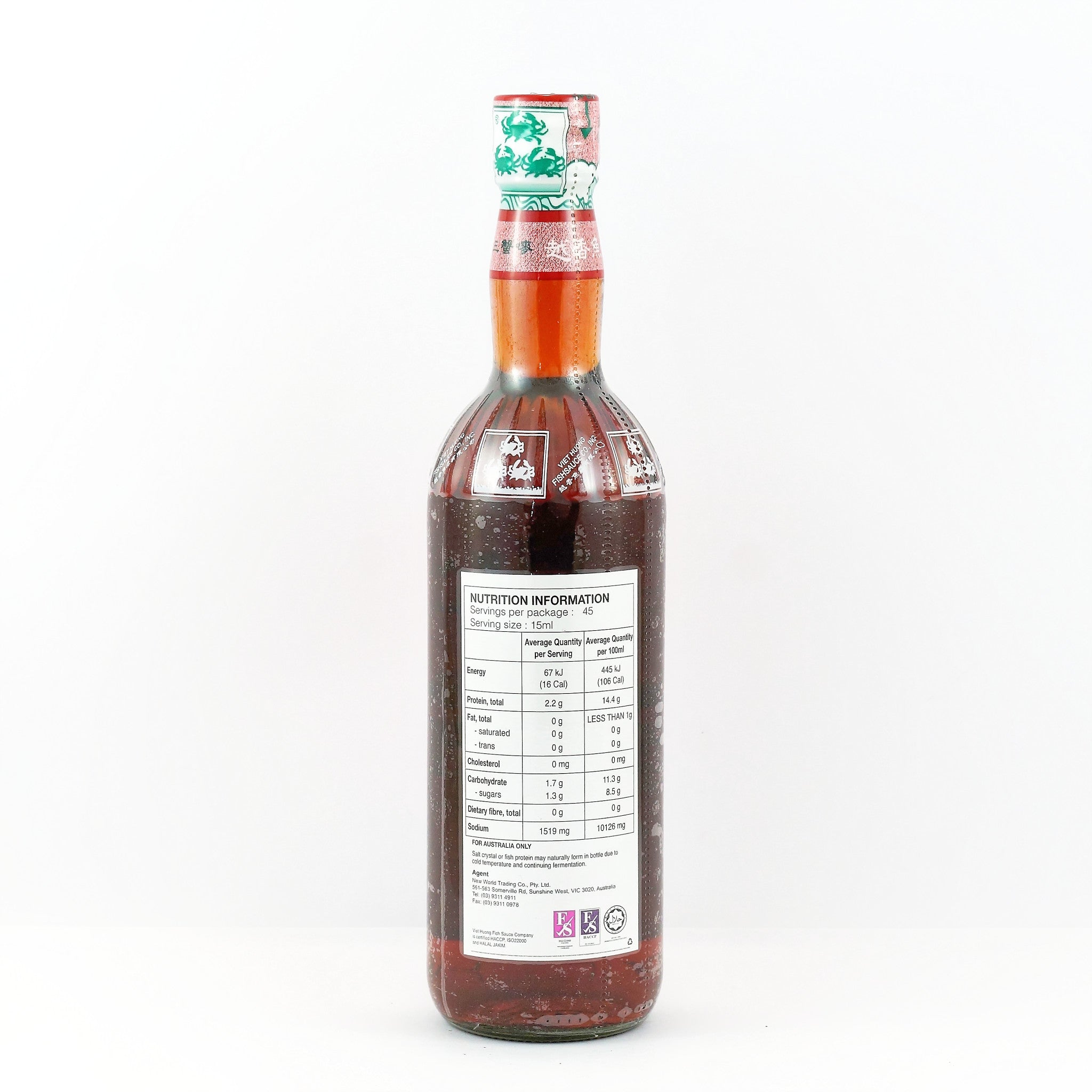 Viet Huong Three Crabs Fish Sauce 682ml