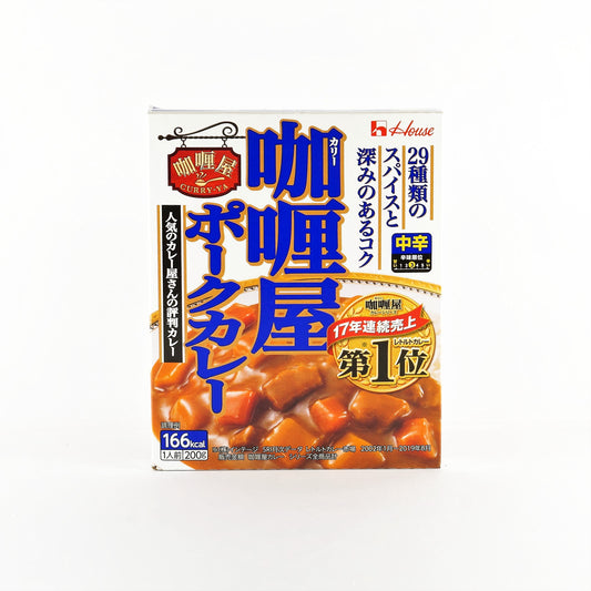 HOUSE CURRY-YA MEDIUM HOT PORK CURRY 200G