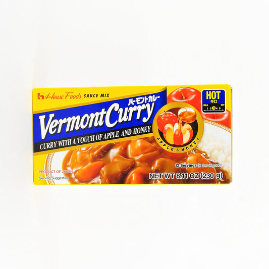 HOUSE VERMONT HOT CURRY MIX 230G