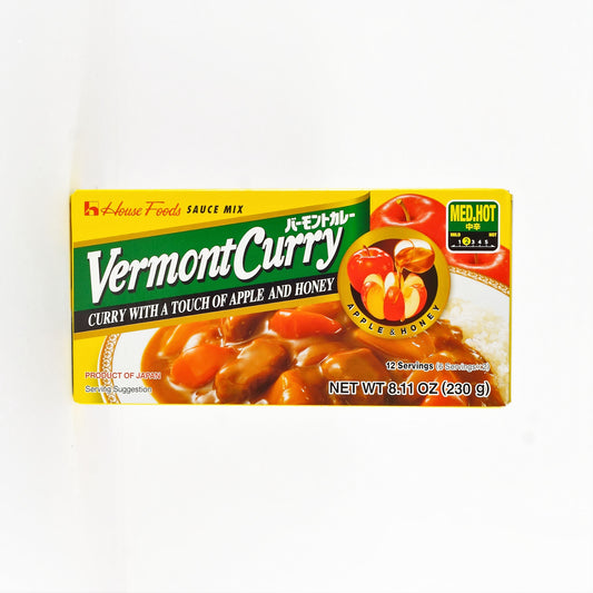 HOUSE VERMONT MEDIUM HOT CURRY MIX 230G
