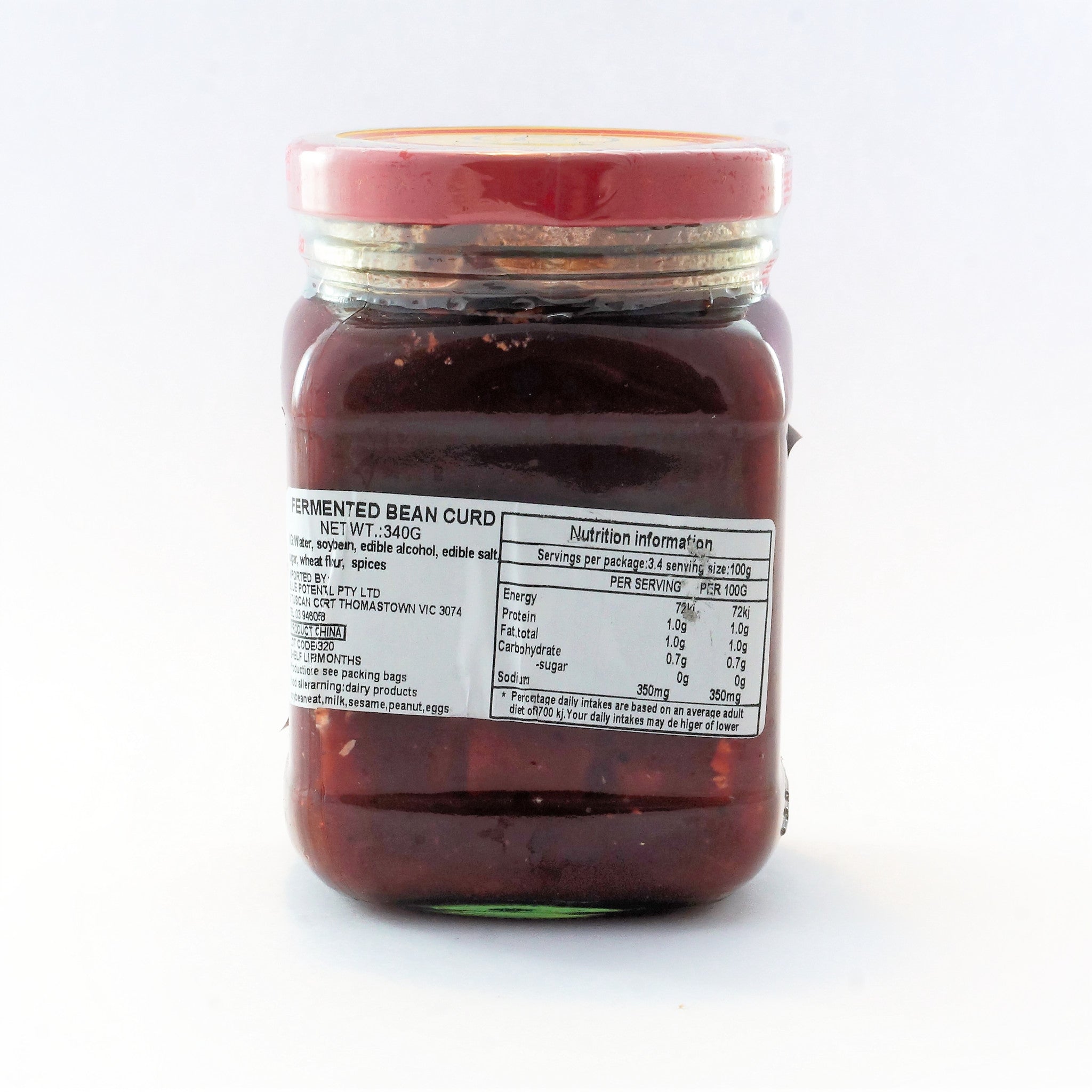 Wang Zhi He Preserved Bean Curd 340g