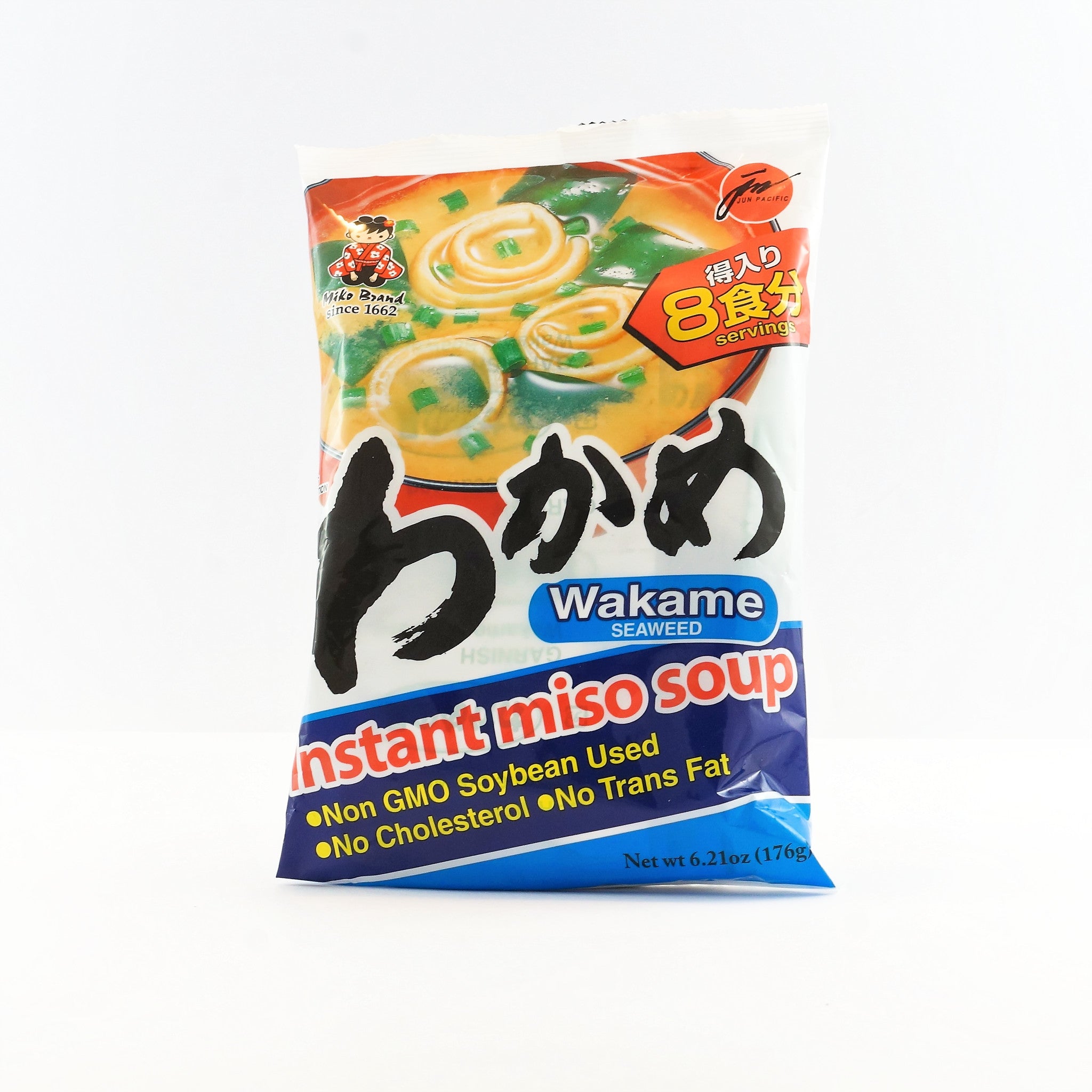 MIKO INSTANT MISO SOUP WITH SEAWEED 8P