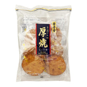 Kingodo Atsuyaki Soy Sauce Flavour Rice Cracker 157g (Best Before: 21-02-2027)
