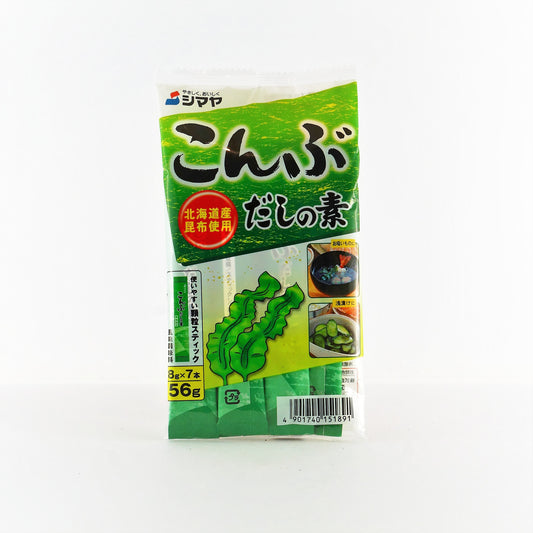 SHIMAYA KOMBU DASHI NO MOTO - SEAWEED SOUP STOCK (7X8GM) 56G