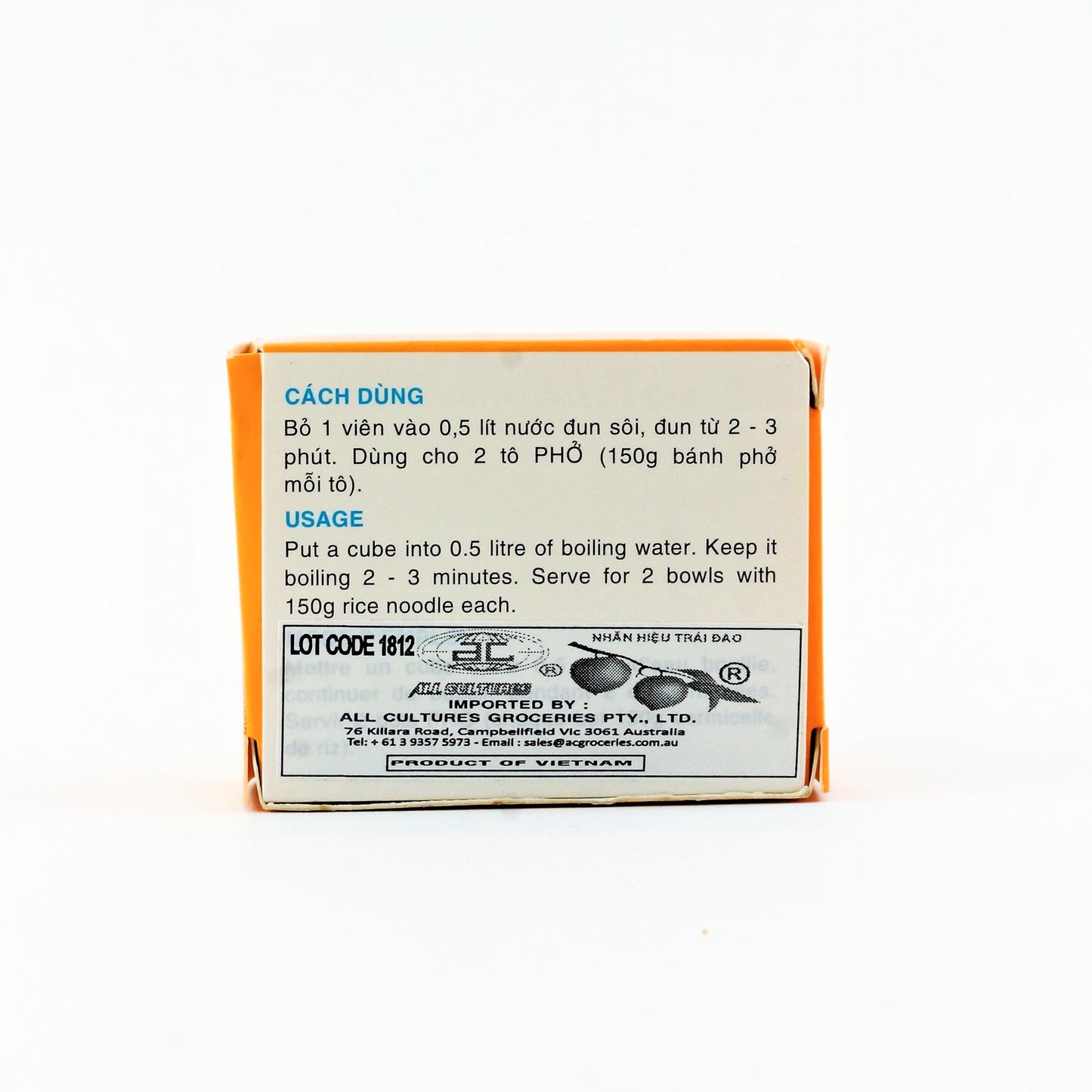 BAO LONG PHO GA (CHICKEN) SEASONING 75G