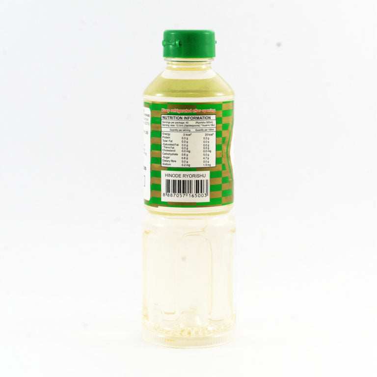 HINODE RYORISHU JAPANESE - COOKING SAKE 500ML