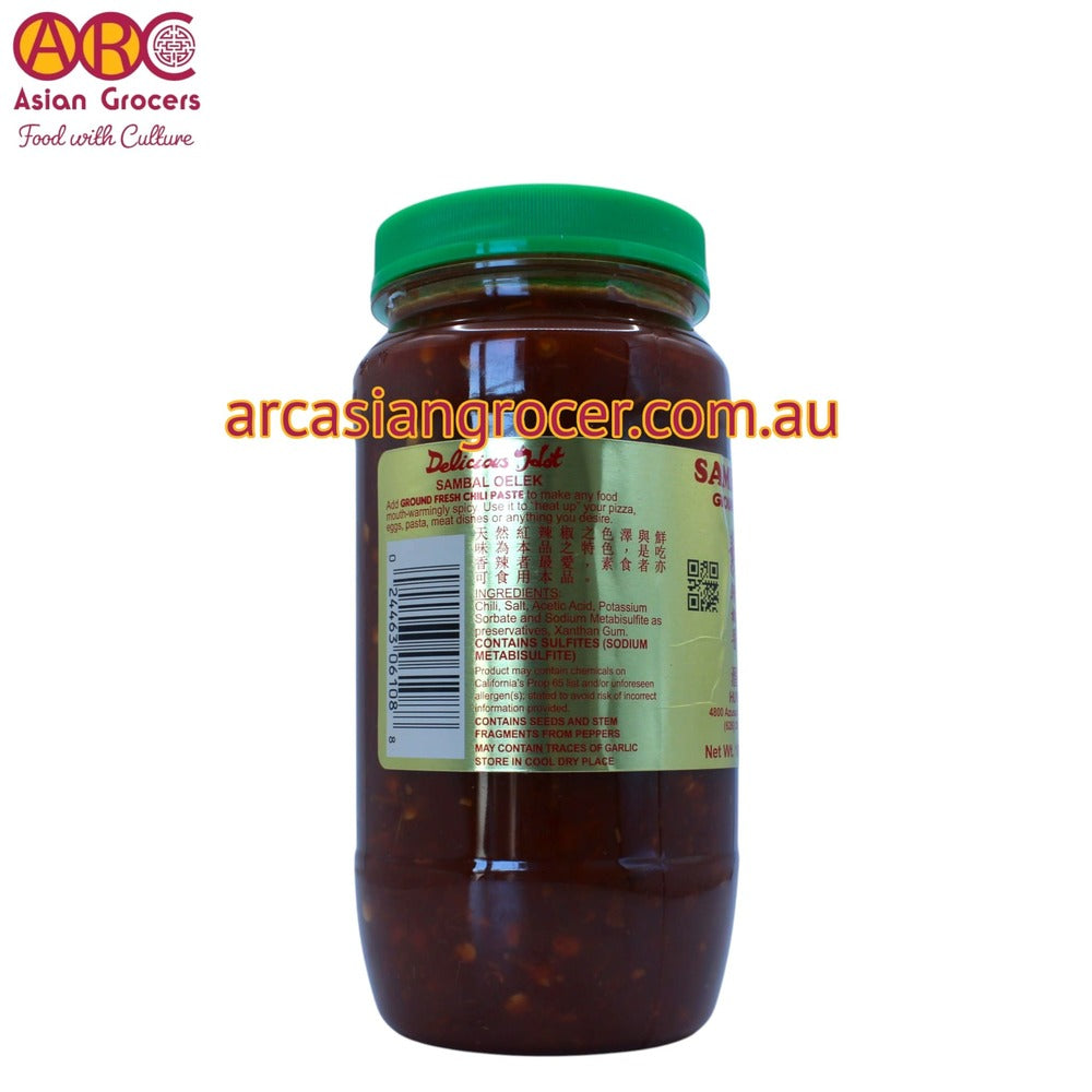 Huy Fong Sambal Oelek Paste 510g