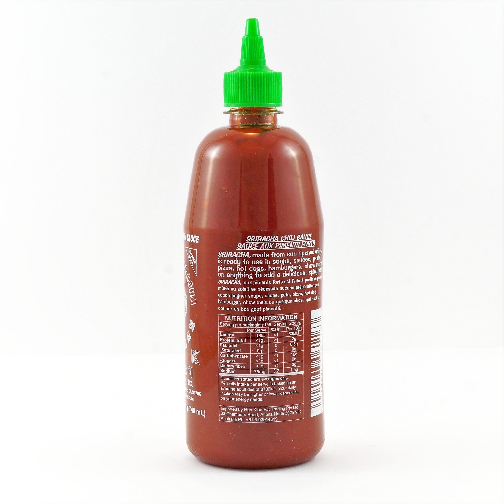 Huy Fong Sriracha Chili Sauce 740ML