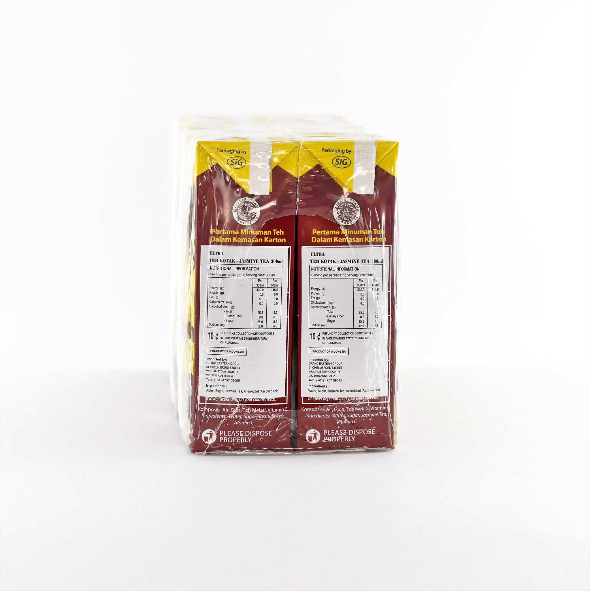 Ultra Teh Kotak Jasmine Tea 6x300ml
