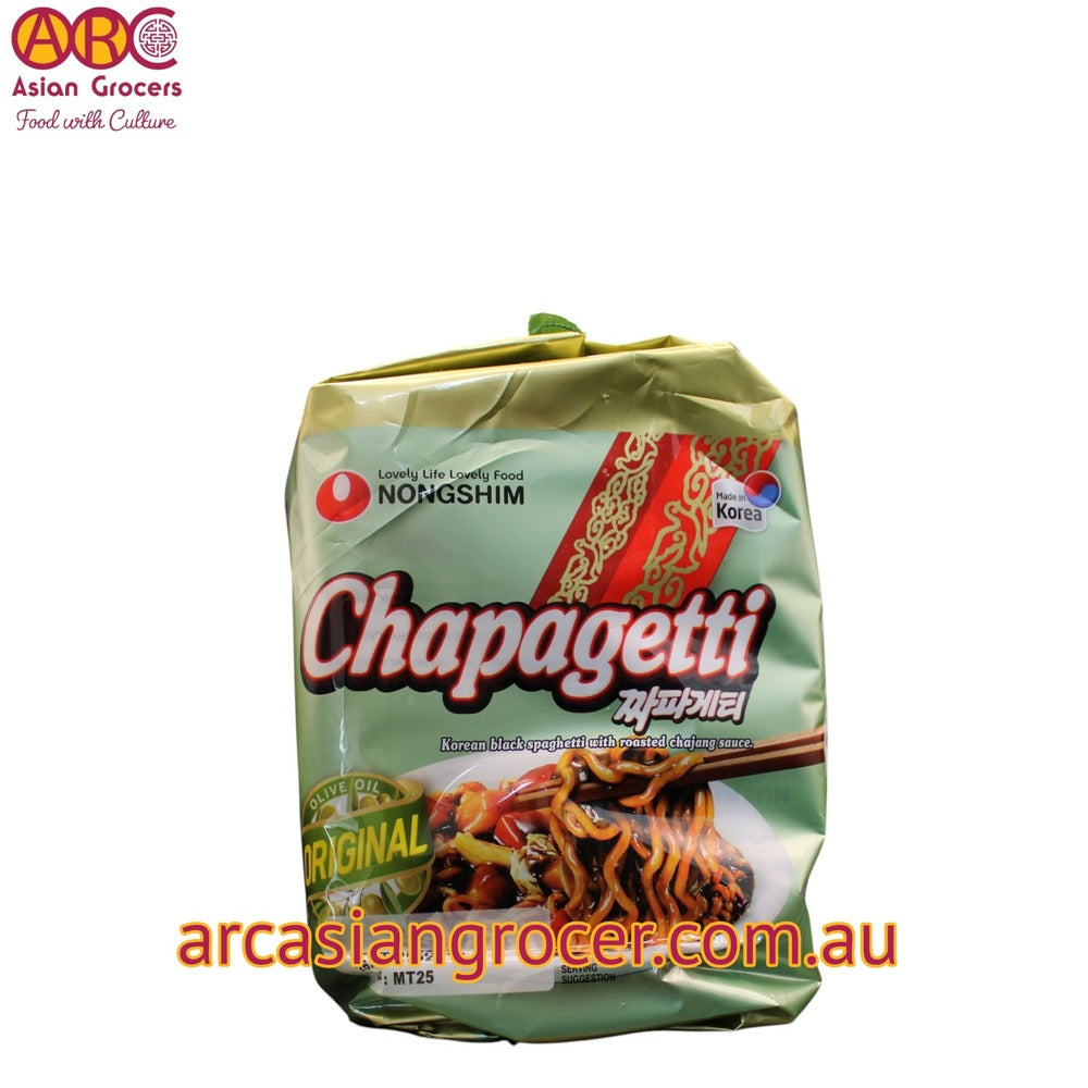 Nongshim Chapagetti Olive Oil Original Instant Noodles 5 Packs