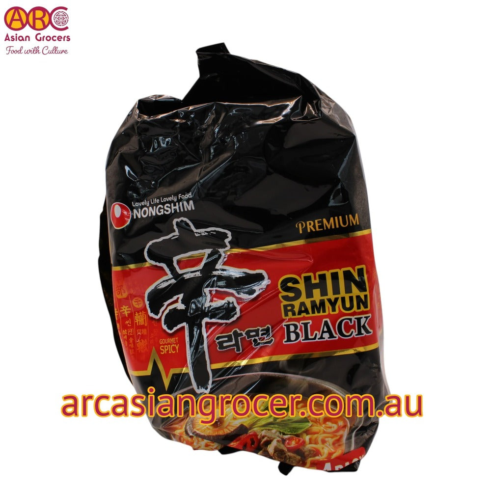 Nongshim Shin Ramyun Black Instant Noodles 4 Packs