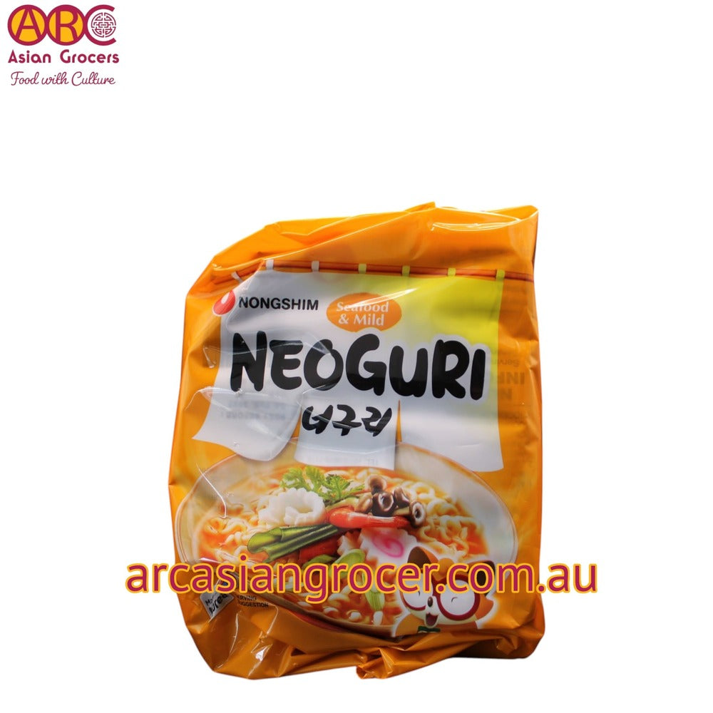Nongshim Neoguri Seafood & Mild Flavour Ramyun 5 Packs