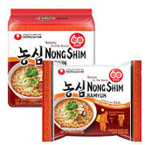 Nong Shim Spicy Brothh & Vegetables Ramyun 4*124g (Best Before: 29-04-2027)