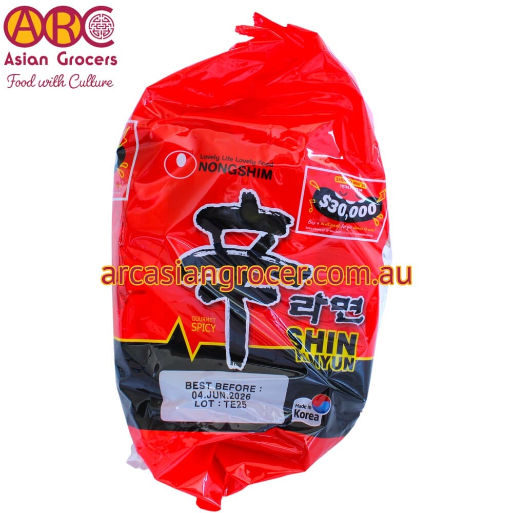 Nongshim Shin Ramyun Noodles 5 Packs