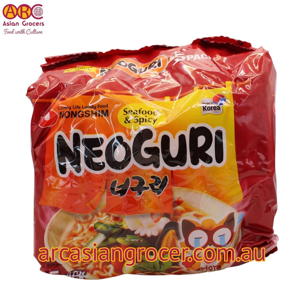 Nongshim Neoguri Ramyun Seafood & Spicy 5 Packs