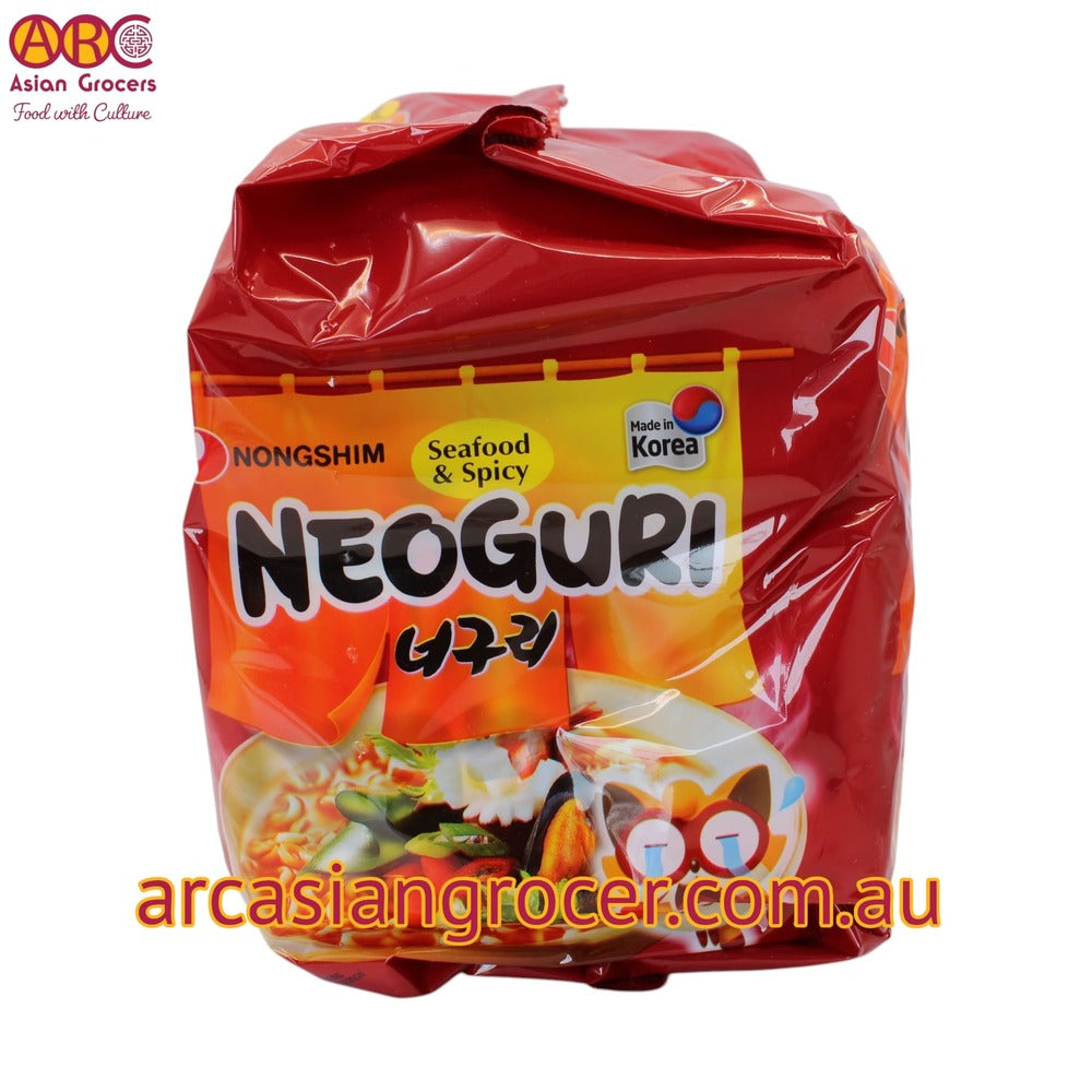 Nongshim Neoguri Ramyun Seafood & Spicy 5 Packs
