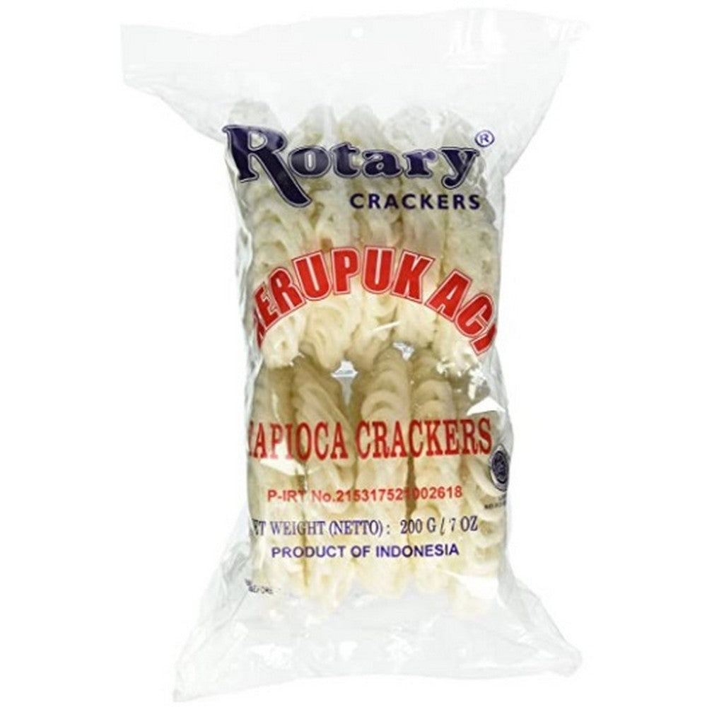 Rotary Kerupuk Aci - Tapioca Crackers 200g (Best Before: 15.02.2027)