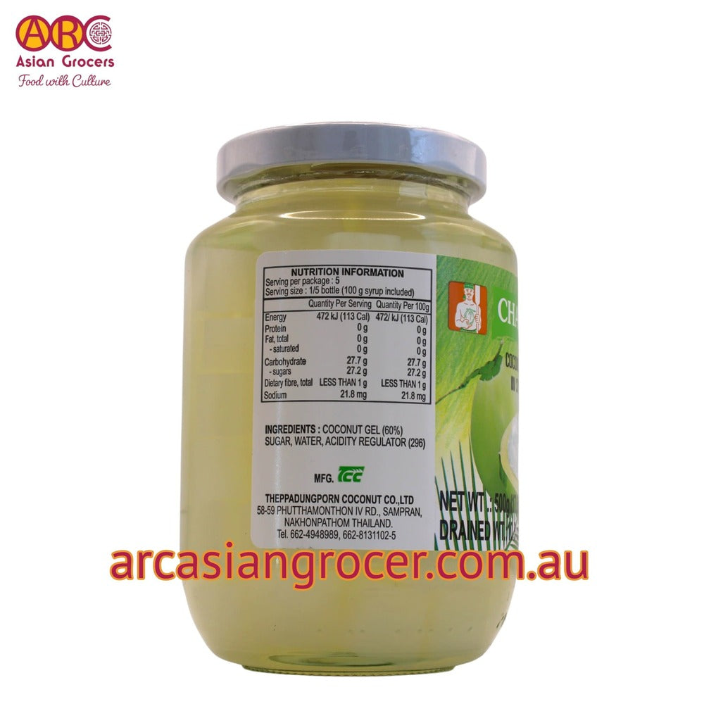 Chaokoh Coconut Gel In Syrup 500g