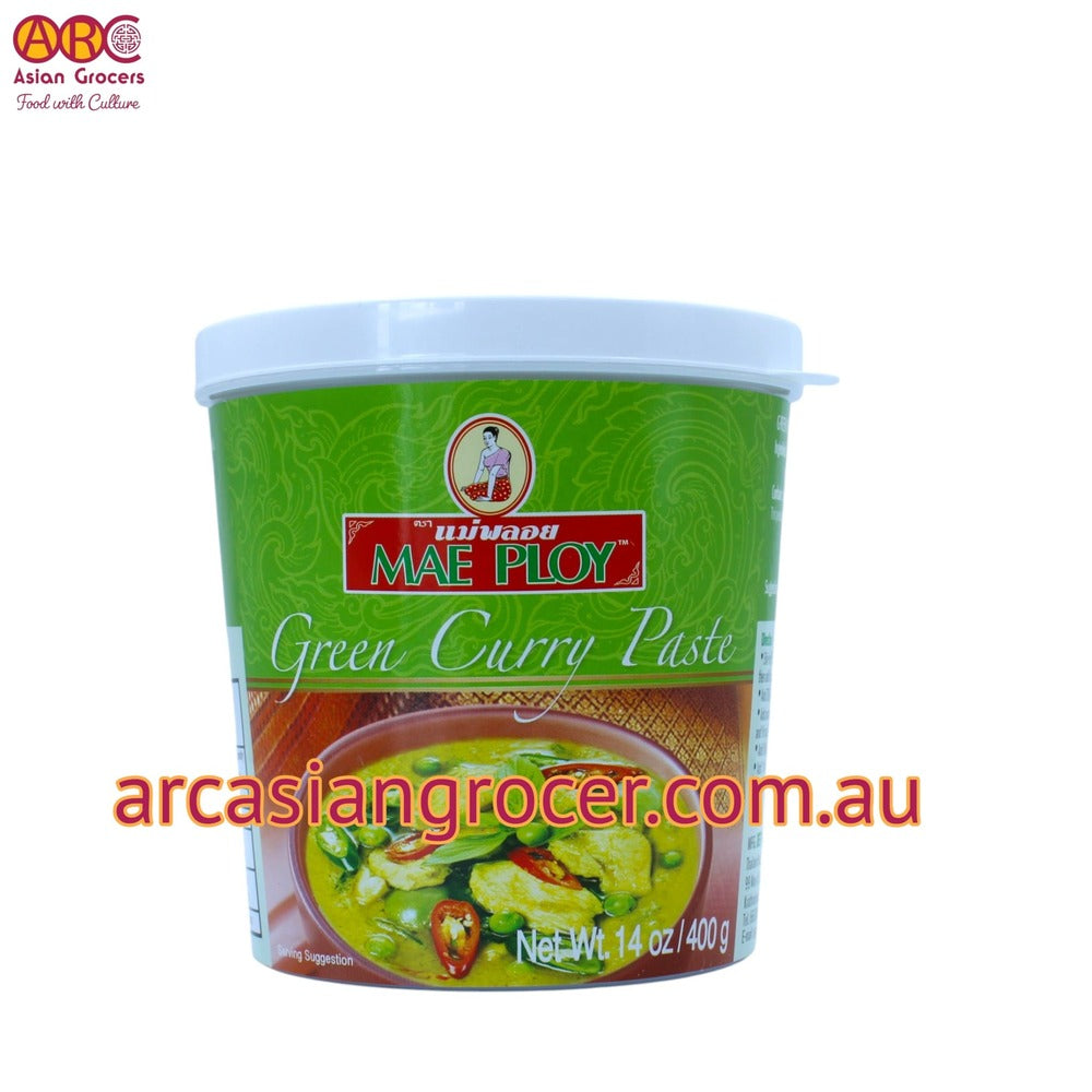 Mae Ploy Thai Green Curry Paste 400g
