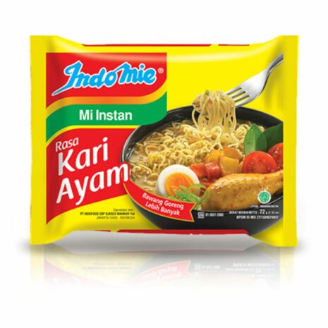 Indomie Kari Ayam Flavour Instant Noodles 5 Packs (Best Before: 02-12-2026)
