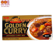 S&B Golden Curry Hot Sauce Mix 220g