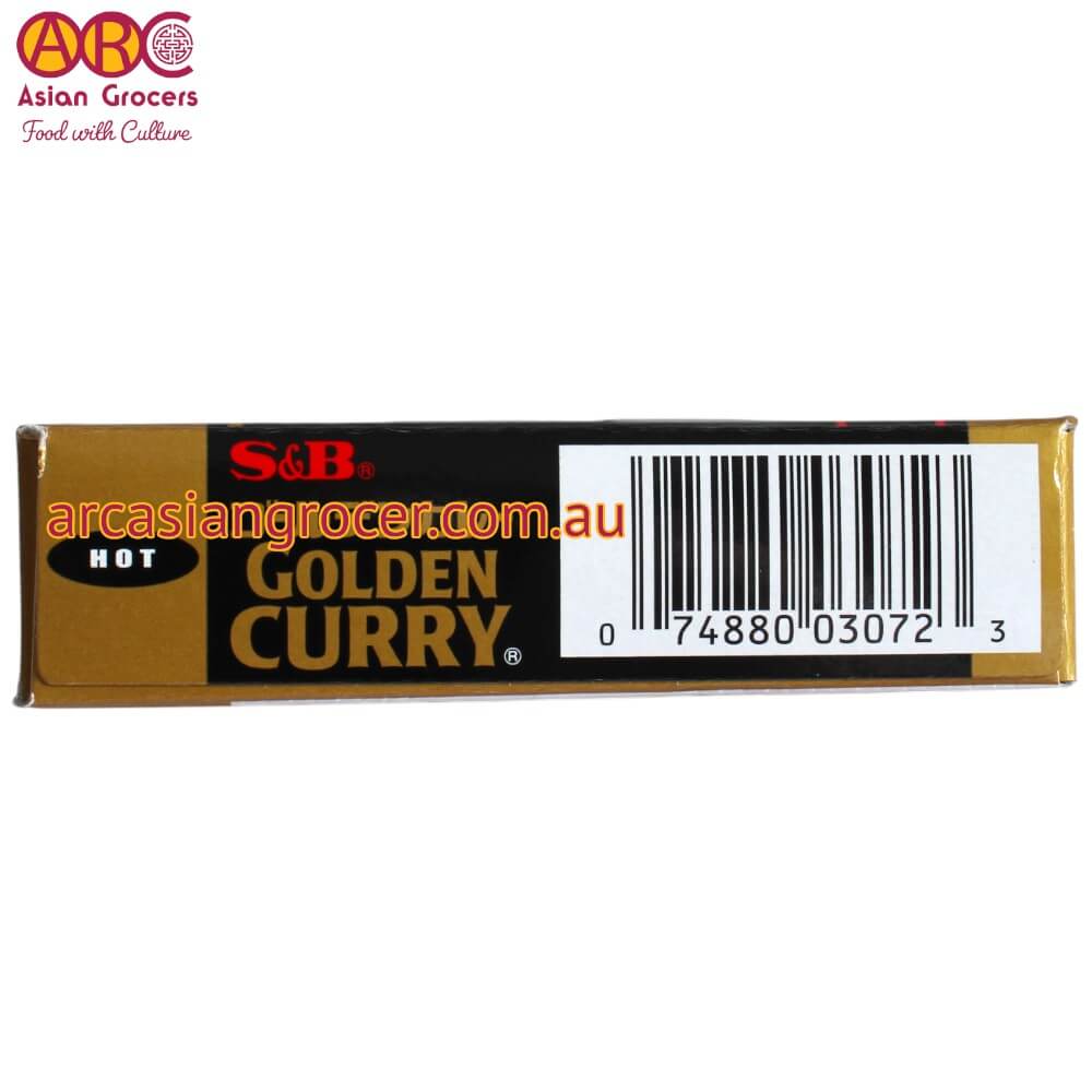 S&B Golden Curry Hot Sauce Mix 220g