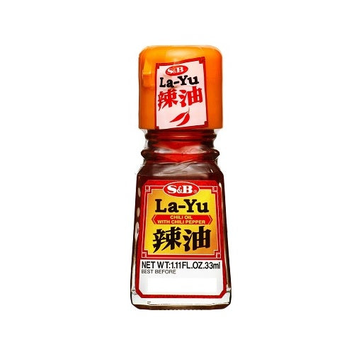 S&B La-Yu (Chili Oil) with Chili Pepper 31g