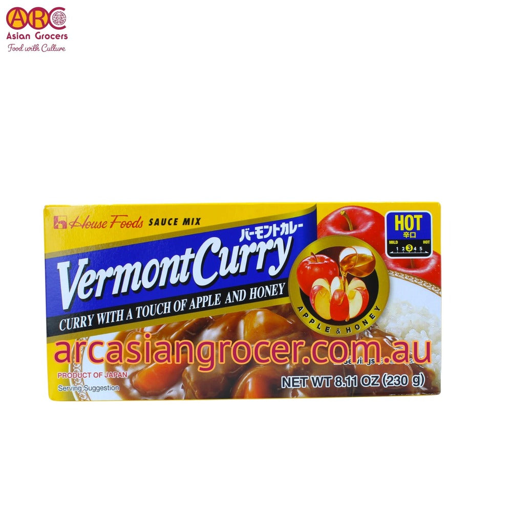 House Foods Hot Vermont Curry 230g