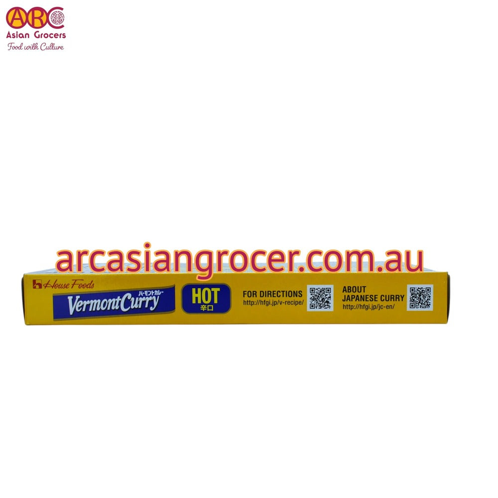 House Foods Hot Vermont Curry 230g