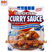 House Foods Hot Flavour Curry Sauce with Vegetables 200g