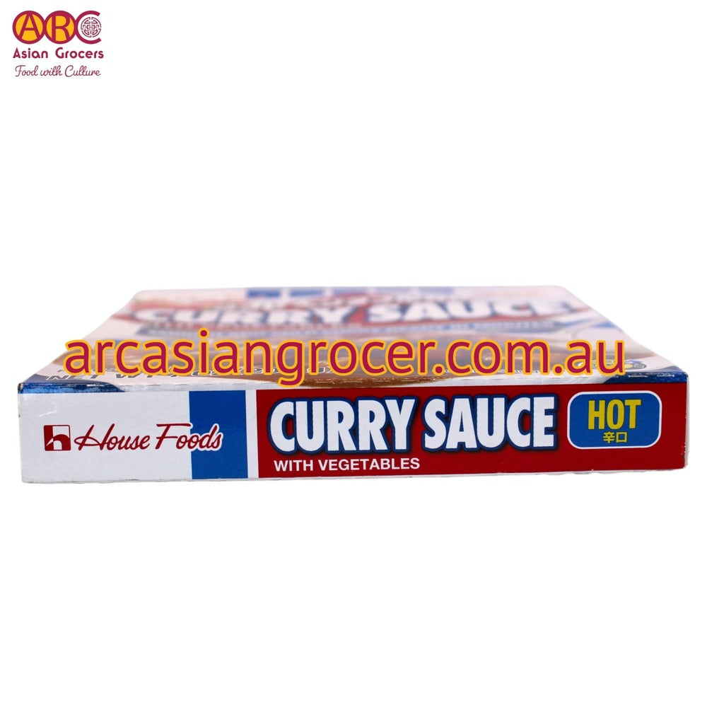 House Foods Hot Flavour Curry Sauce with Vegetables 200g