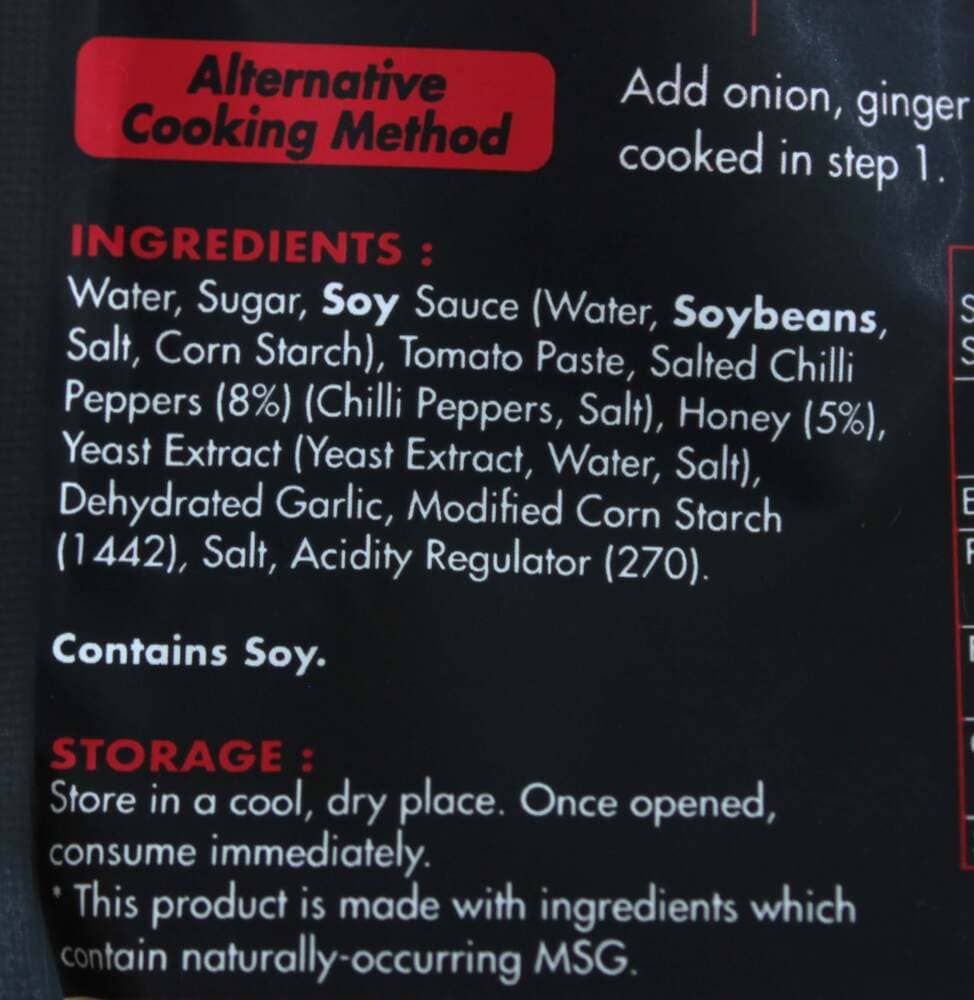 Lee Kum Kee Ready Sauce For Sweet Chilli Chicken 145g