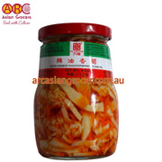 Six Fortune Bamboo Shoots in Chilli Oil 375g