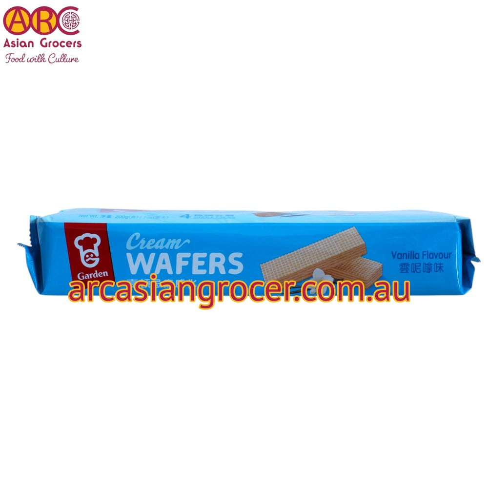 Garden Vanilla Flavour Cream Wafers 200g
