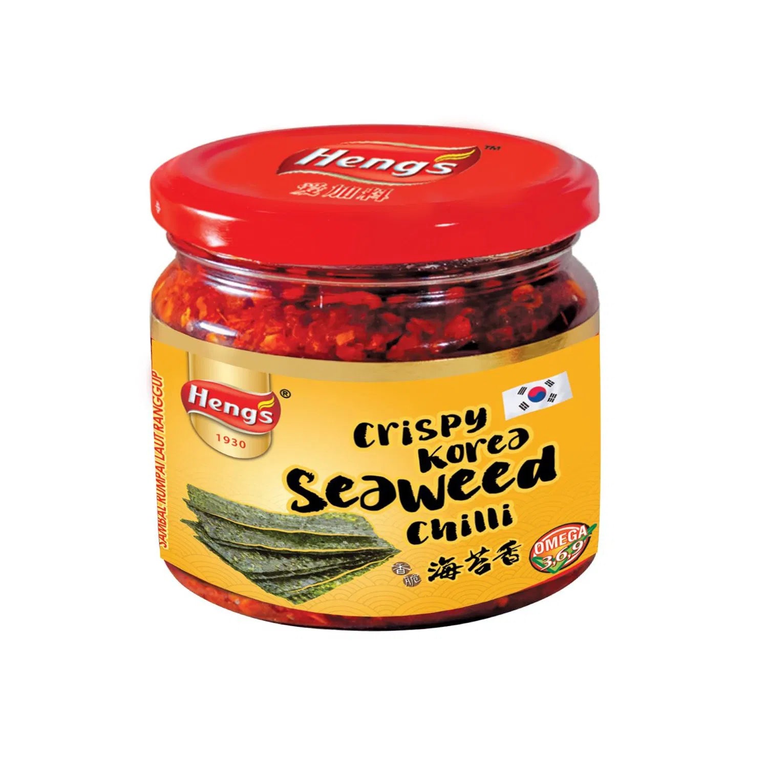 Heng's Crispy Seaweed Chilli 160G