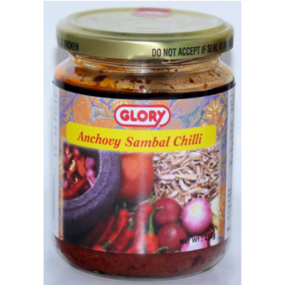 Glory Anchovy Sambal Chilli 250g