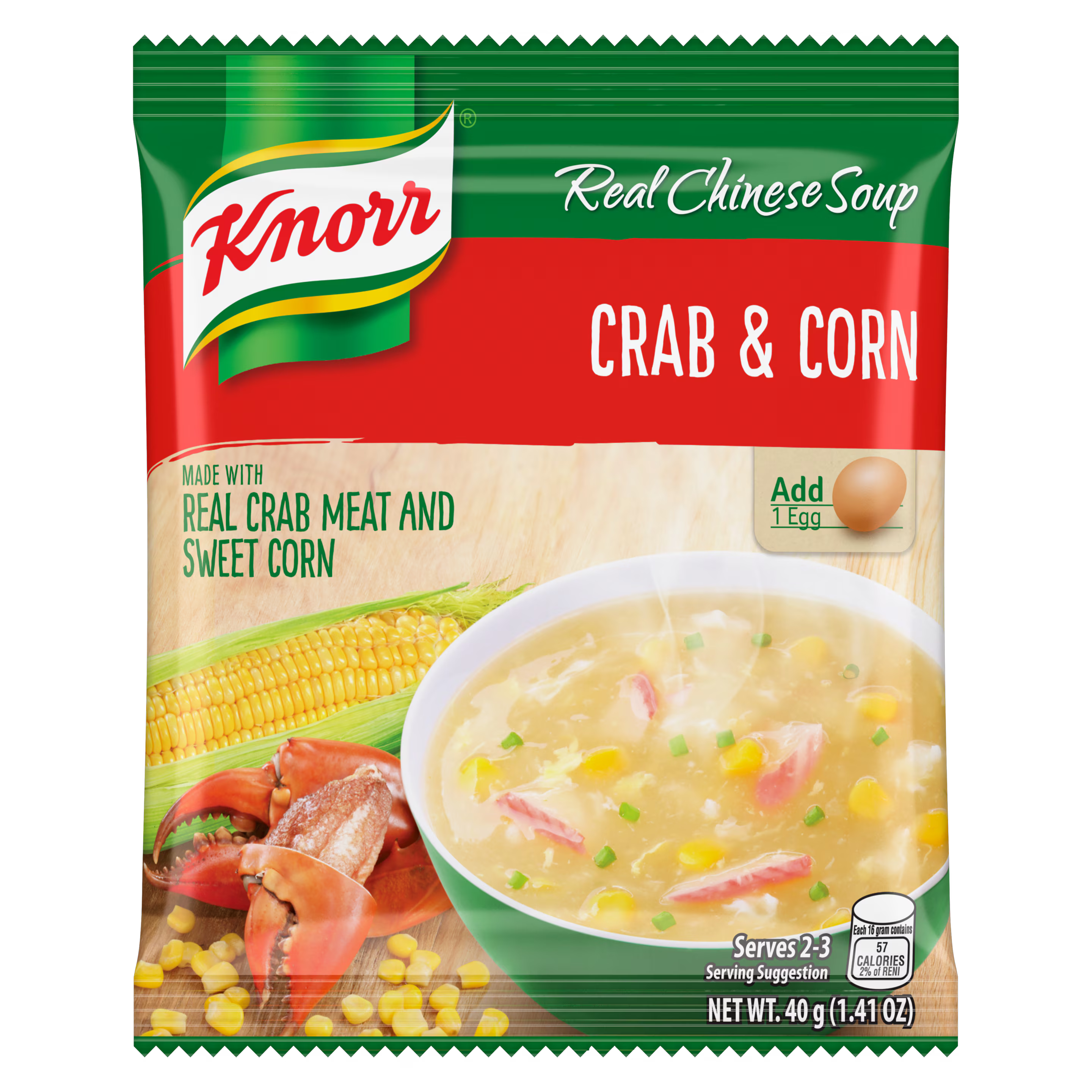 Knorr Crab and Corn Soup Mix 60g