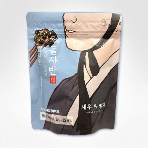 Gimsiwol Dried Seaweed with Anchovy & Shrimp 50g